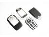 Nokia 6103 Kapak Lens Original Front-Battery Cover Glass Black New