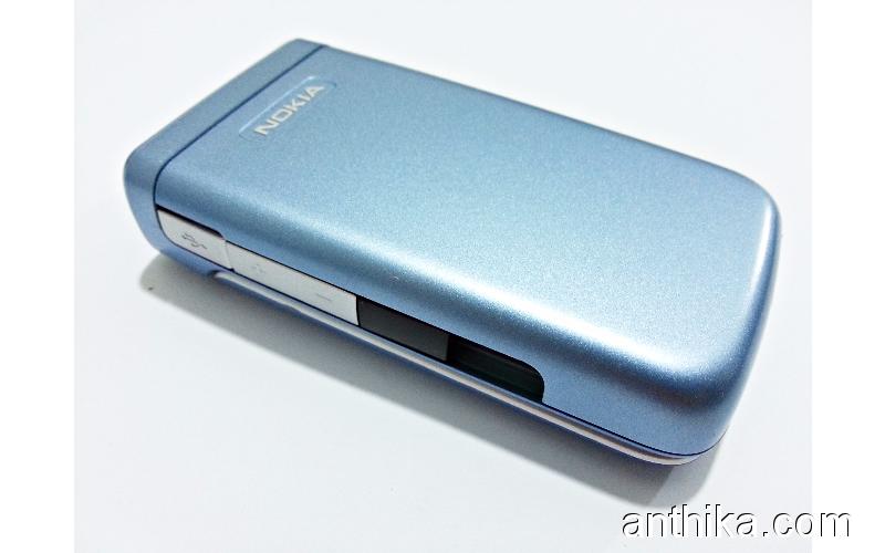 Nokia 6290 Orjinal Full Kasa Kapak Housing Cover Blue