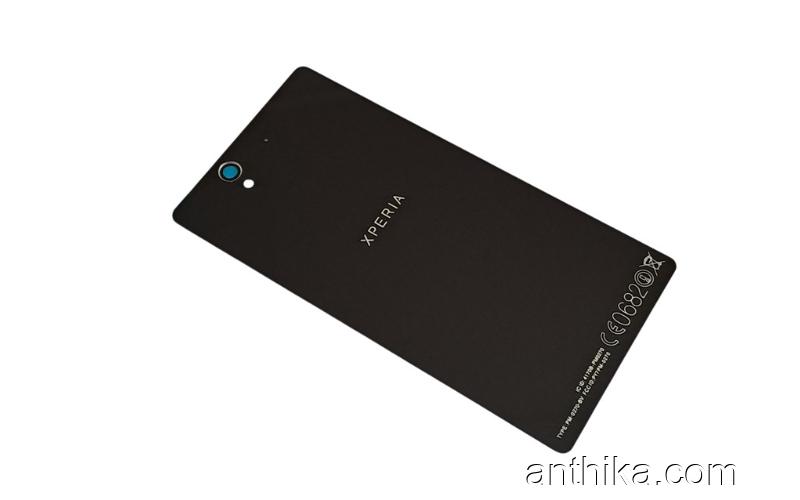 Sony Xperia Z Kapak Original Battery Cover Black New-4170B-PM0270