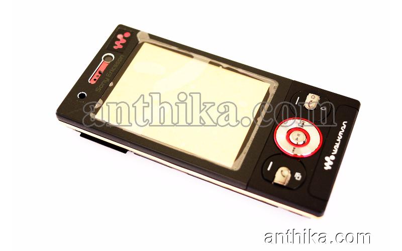 Sony Ericsson W705 W705i Kapak Kasa Tuş High Quality Housing Black New