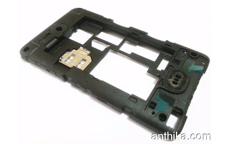 Nokia 501 Asha Orta Kasa Orjinal Middle Frame New