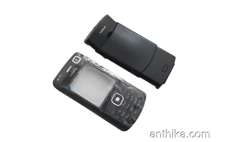 Nokia N70 Kapak Tuş High Quality Xpress on Cover Black New