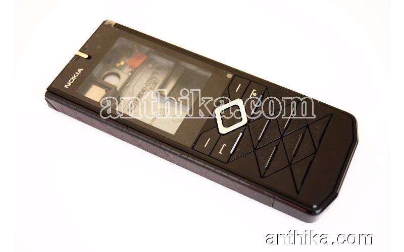 Nokia 7900 Kapak Kasa Tuş Original Full Housing Black New