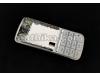 Nokia C3-01 Kapak Kasa Tuş Original Full Housing Silver New