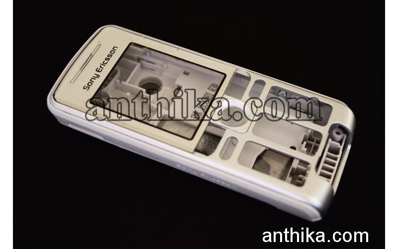 Sony Ericsson K310 K310i Kapak Kasa Original Housing Silver New