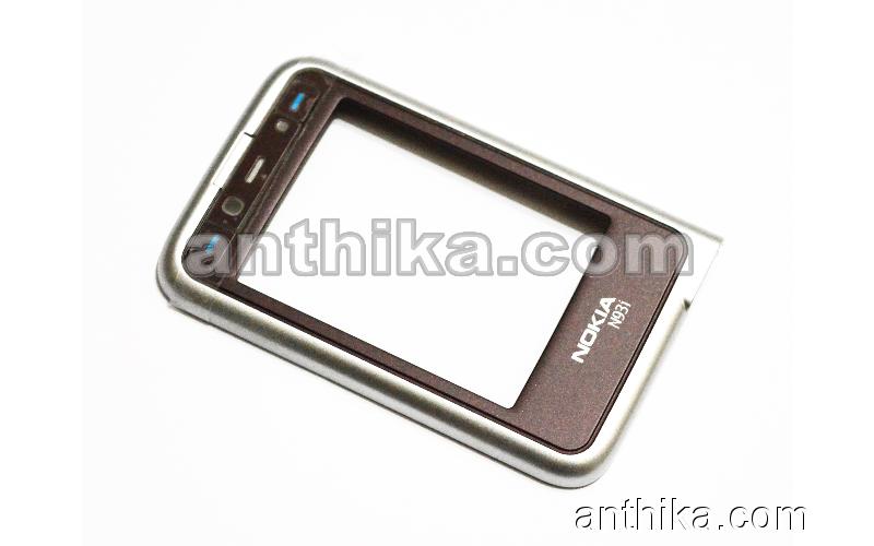 Nokia N93i Kapak Speaker Original Flip A-Cover Assy Silver Purple New