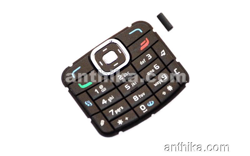 Nokia N70 Tuş Original Keypad Black New