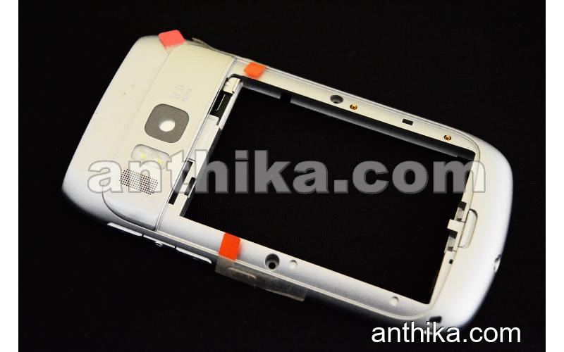 Nokia E6 E6-00 Kasa Original Middle Cover Silver New 0258190