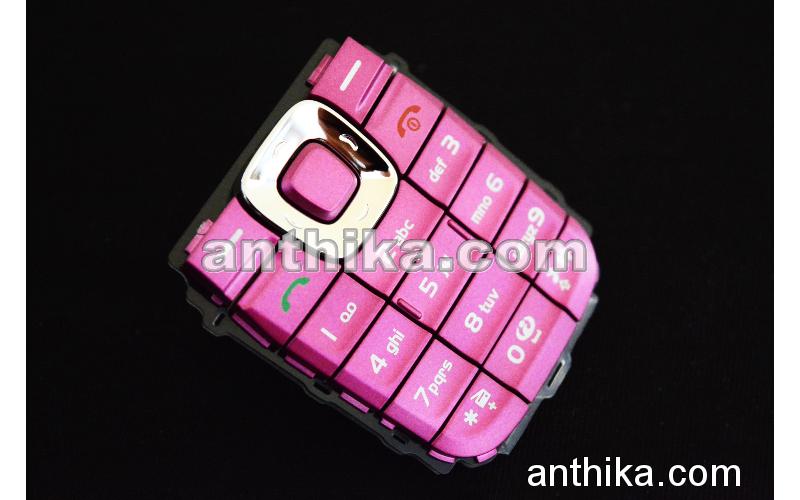 Nokia 2610 2626 Tuş Original Keypad Pink New