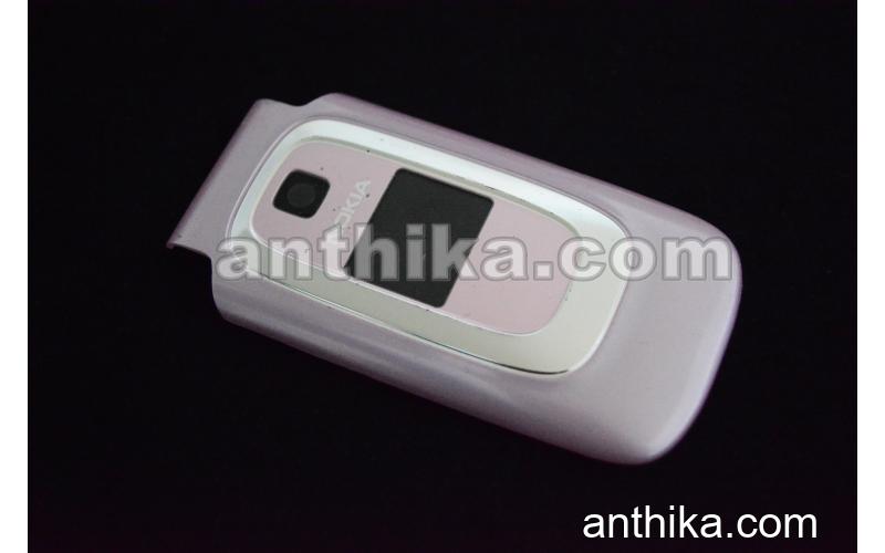 Nokia 6085 Kapak Original Front Cover Pink Used