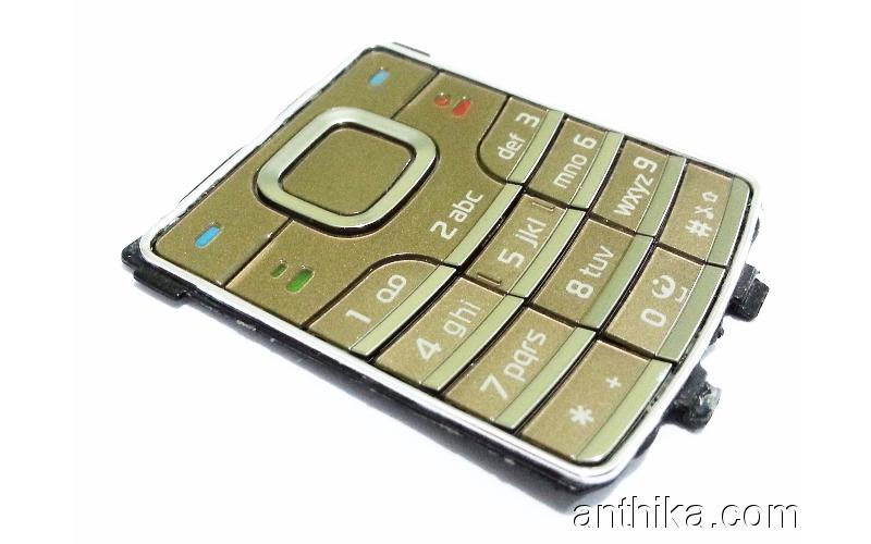 Nokia 6500 Classic  Tuş A++Kalite Keypad Gold