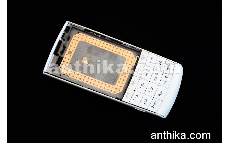 Nokia X3-02 Kapak Kasa Tuş Original Housinn White Used