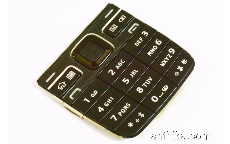 Nokia E52 E55 Tuş Orjinal Keypad Black New 9791C47