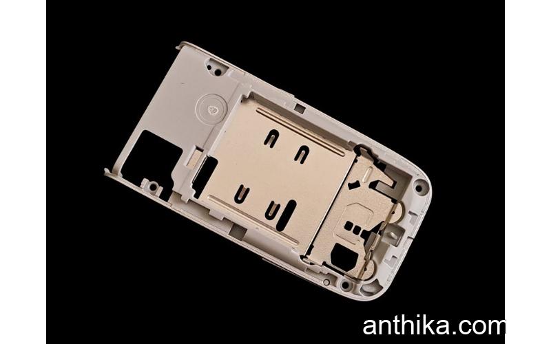 Nokia 6085 6086 Kasa Soket Mikrofon Titreşim Original Middle Cover White