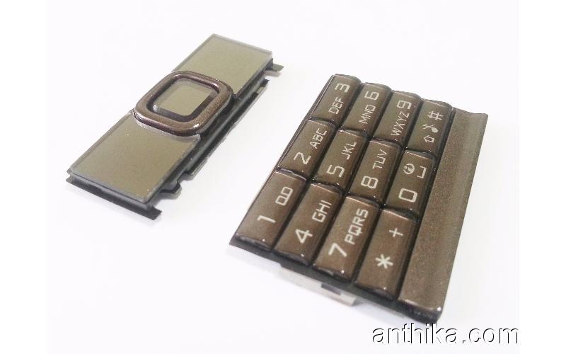 Nokia 8800 Sapphire Arte Tuş Takım Orjinal Keypad