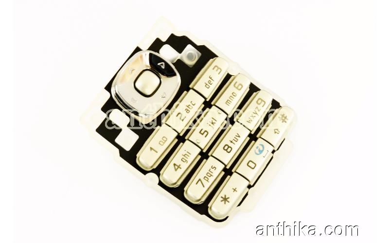 Nokia 6030 Tuş Orjinal Keypad Champagne New 9797923