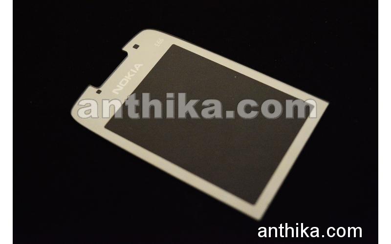 Nokia E66 Lens Cam Original Lcd Display Glass Silver New