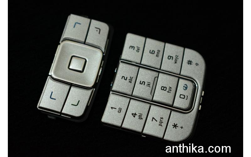 Nokia 6270 Tuş Orjinal Kalitesinde Keypad Silver New