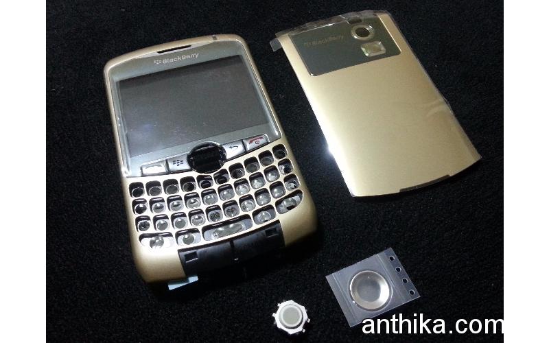 Blackberry 8320 Curve Kapak Tuş Joystick KVK Depodan Orjinal Gold