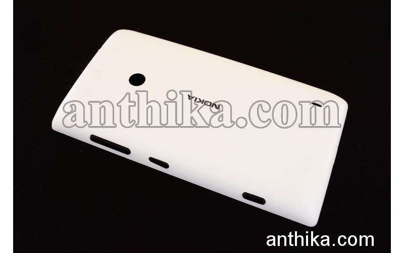 Nokia Lumia 520 525 Kapak Original Battery Cover White 02502Z7