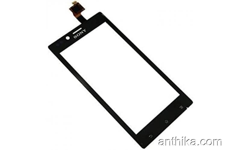 Sony Xperia J St26 St26i Dokunmatik Original Touch Digitizer Black New