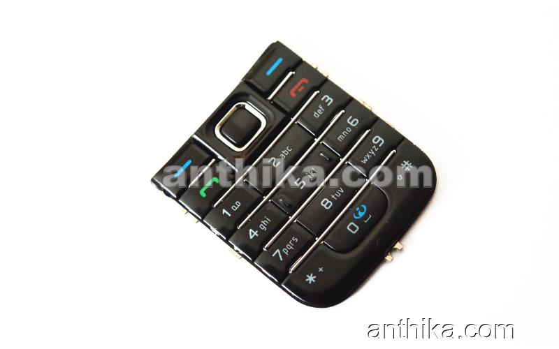 Nokia 6233 Tuş Original Keypad Black New