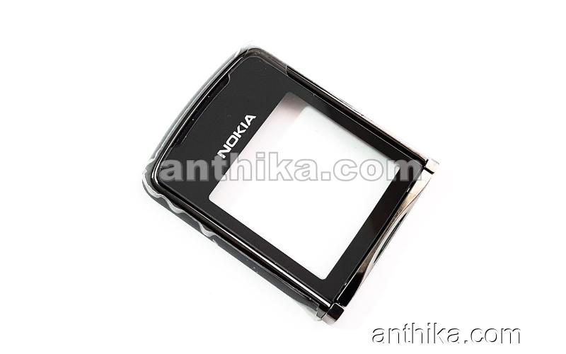 Nokia 8800 Sirocco Black Edition Ekran Çerçeve Original Ui Frame New