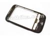 HTC Wildfire Kapak Original Front Cover Black Used