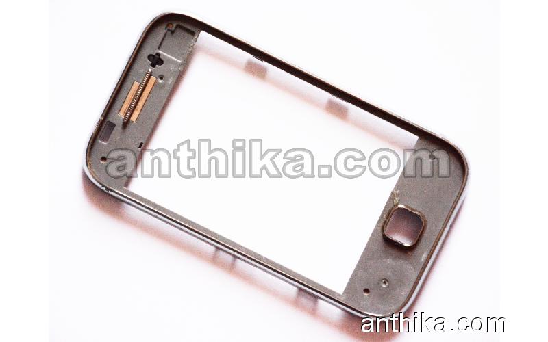 Samsung Galaxy Y S5360 Ekran Çerçeve Ön Çıta Original Front Cover Grey