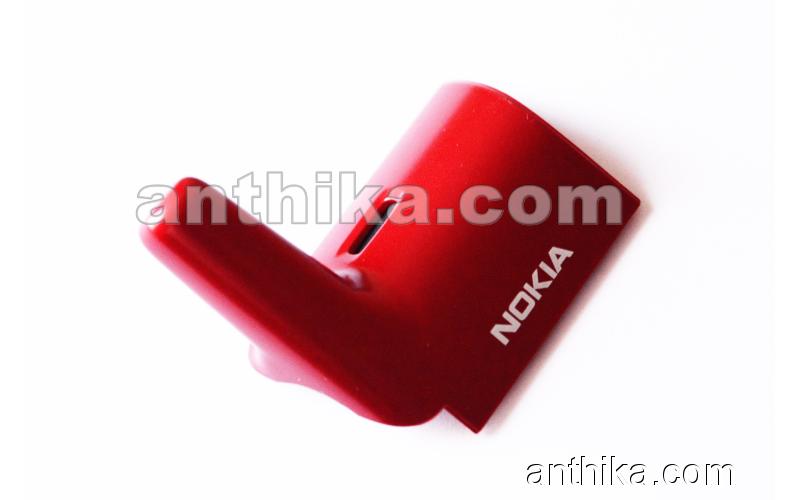 Nokia 6060 Kapak Original Antenna Cover Assy Red New 0268489