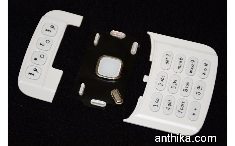 Nokia N86 Tuş Orjinal Keypad White New