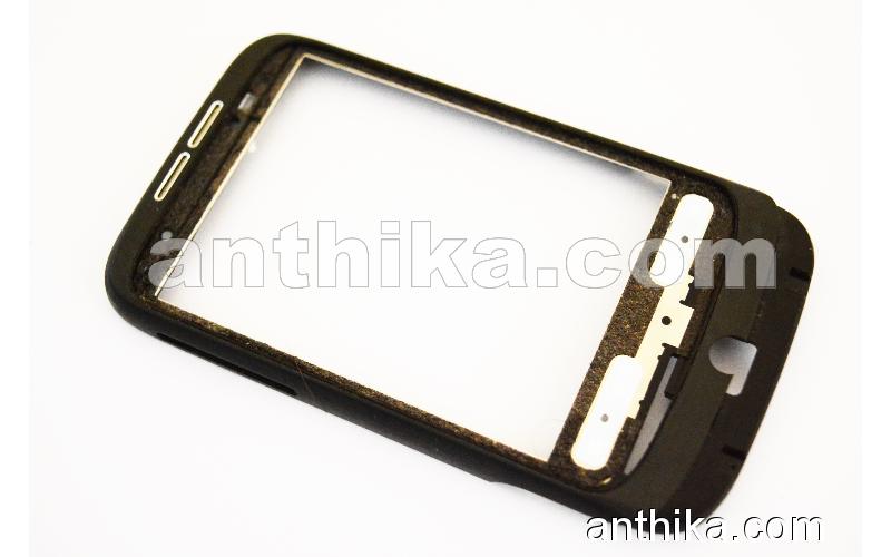 HTC Wildfire Kapak Original Front Cover Black New Condition