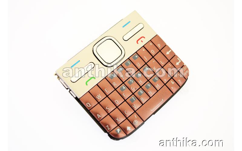 Nokia E5 E5-00 Tuş High Quality Keypad Brown New