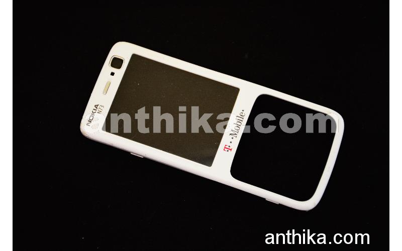 Nokia N73 Kapak Original Front Cover White Used T-Mobile