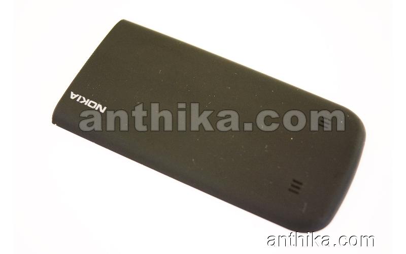 Nokia 6730 Kapak Original Battery Cover Black Used