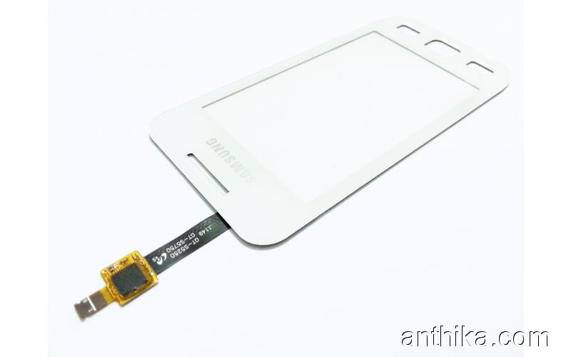 Samsung S5250 S5750 Orjinal Dokunmatik Digitizer Touchscreen White-2