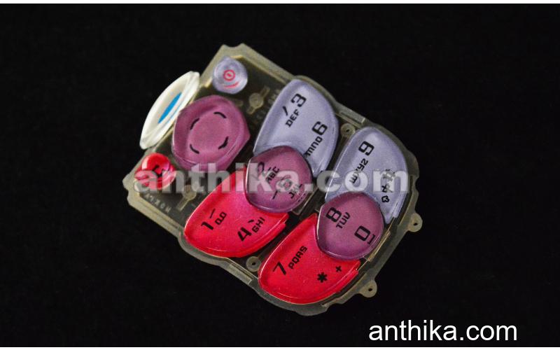 Nokia 2300 Tuş Original Keypad Pink New 9791118