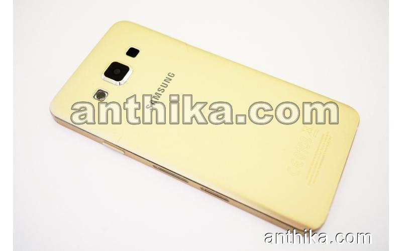 Samsung A3 SM-A300HQ Kapak Kasa Original Housing Gold Used