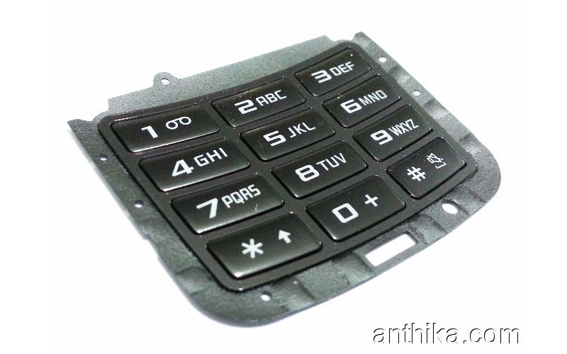 Samsung E250 E251 Tuş Orjinal Keypad Black