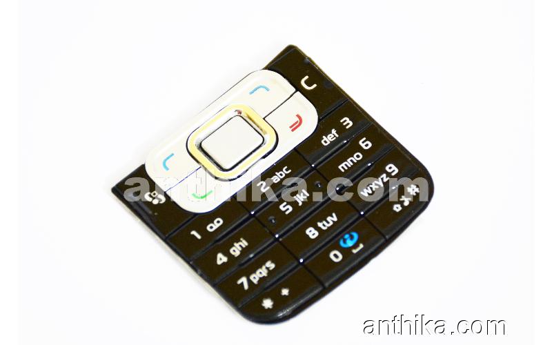 Nokia 6120 Classic Tuş High Quality Keypad Black New