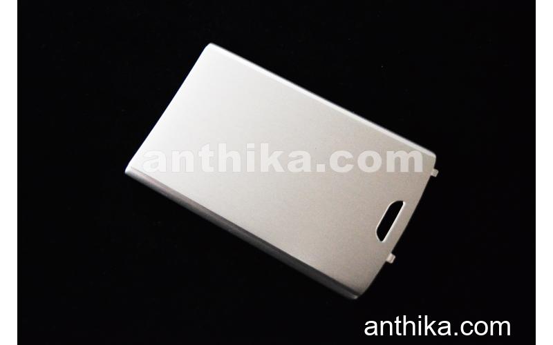 Nokia 6650 Fold Kapak Original Battery Cover Silver New Condition