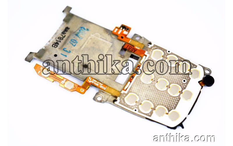 Samsung E740 Tuş Board Flex Mikrofon Original UI Keypad Board Mic Used