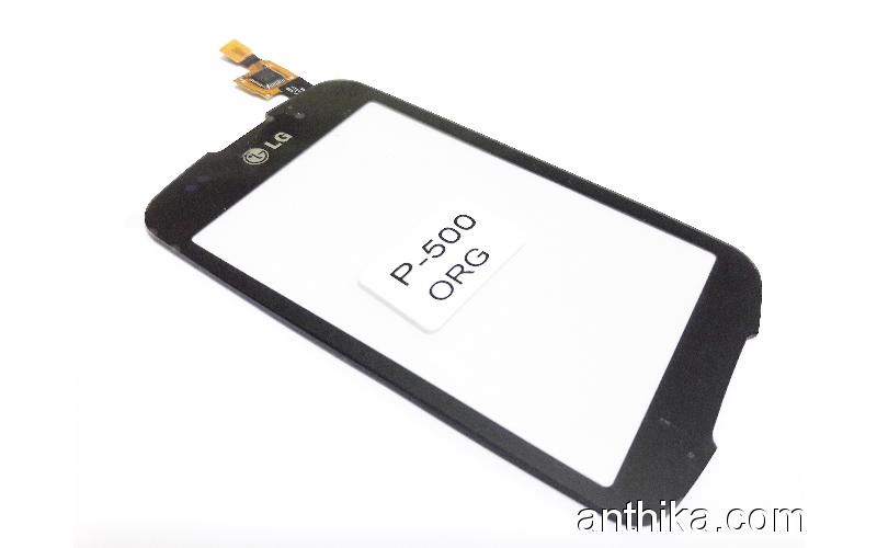 LG P500 Dokunmatik Orjinal Digitizer Touchscreen Black