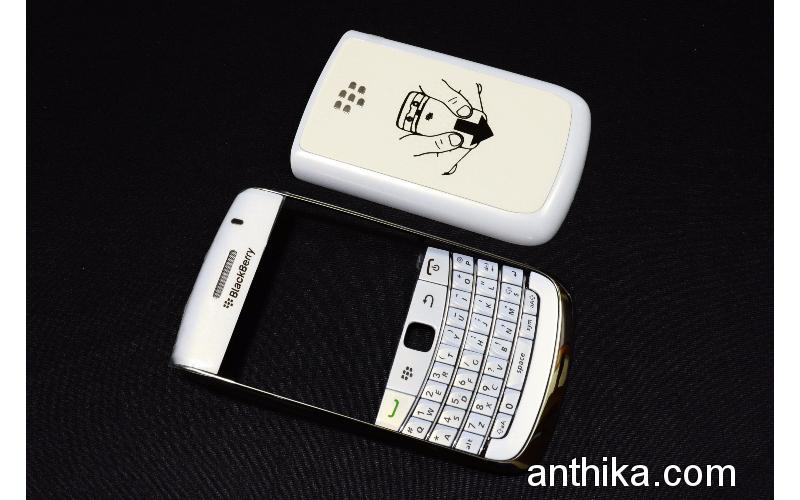 Blackberry 9700 Bold Kapak Tuş Orjinal Cover Keypad White