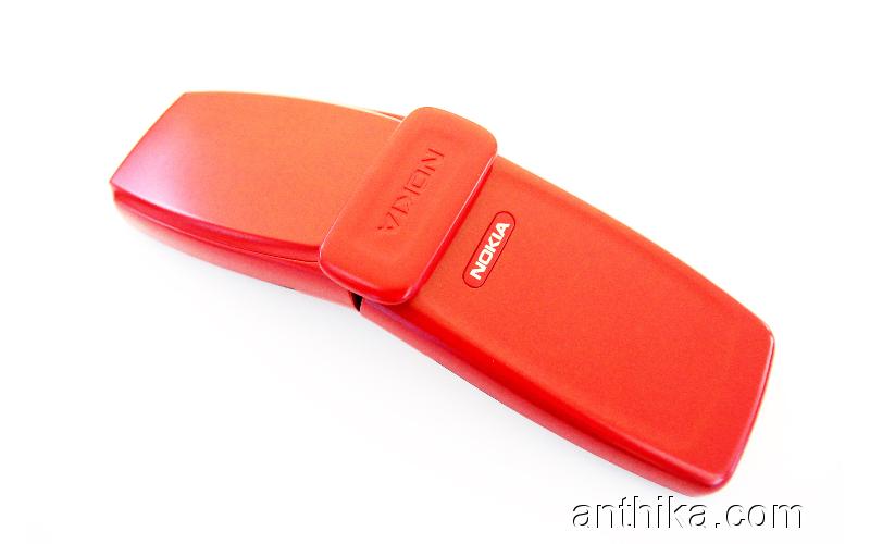 Nokia 2650 2652 Kapak Kasa Tuş Original Full Housing Red Black New