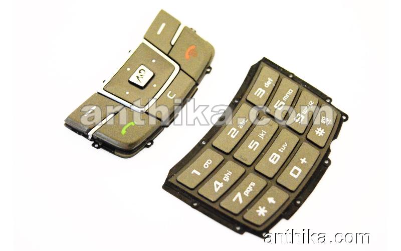 Samsung D880 D888 Tuş Original Keypad Grey Used