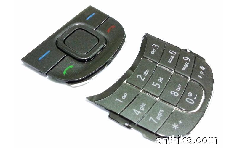 Nokia 3600 Slide Tuş Orjinal Keypad Black