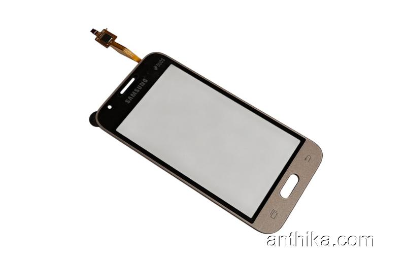 Samsung Galaxy J1 Mini J105 Dokunmatik Siyah Touch Black Gold New