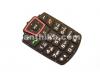 Samsung C260 Tuş Original Keypad Black Red New