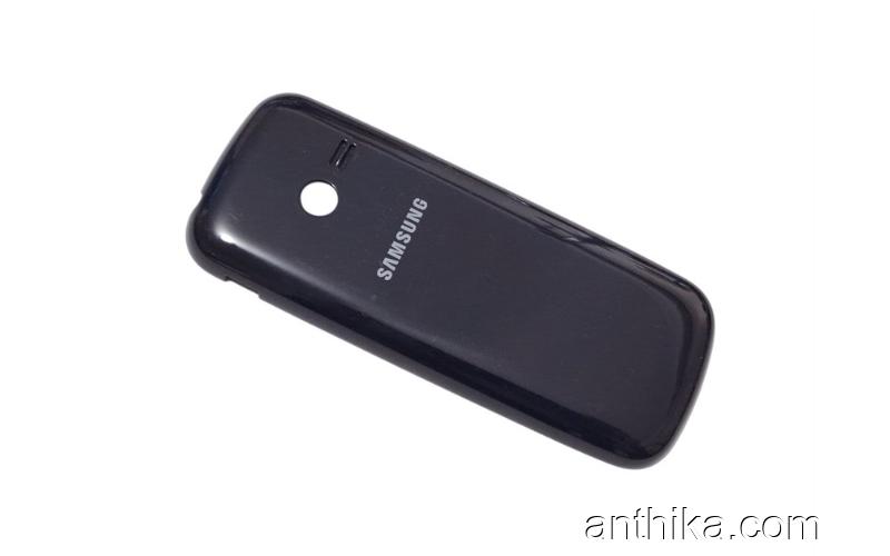 Samsung B312 B312e Kapak Original Battery Cover Navy Blue New